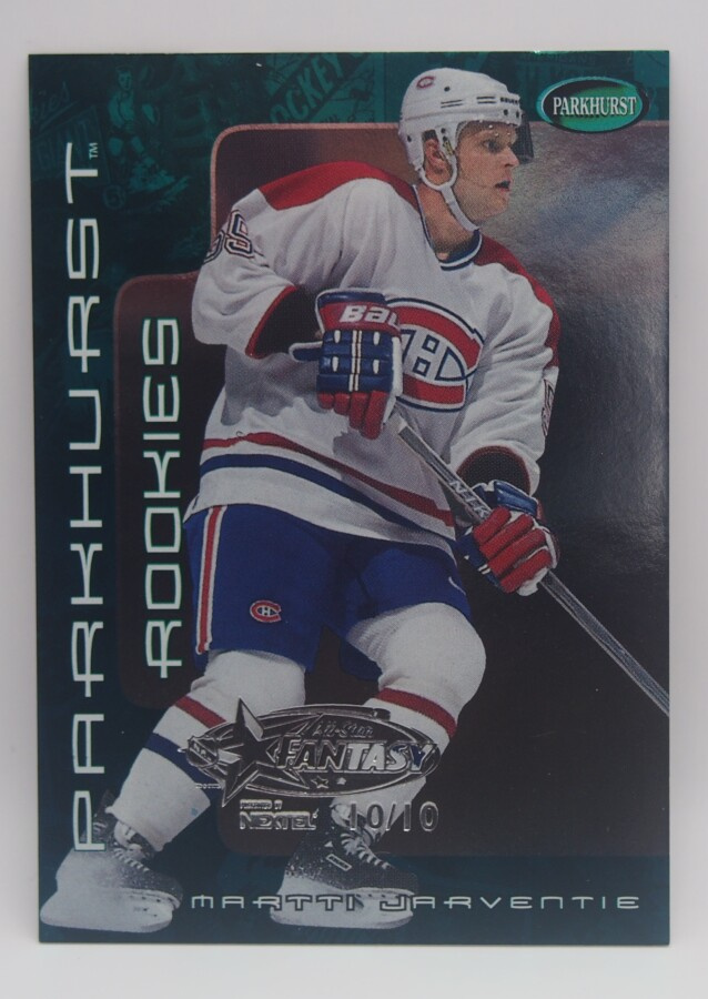 2001-02 ITG Parkhurst All-star fantasy Martti Järventie /10