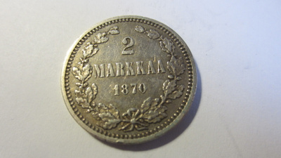 2 markkaa 1870