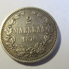 2 markkaa 1870 - pikkukuva 1