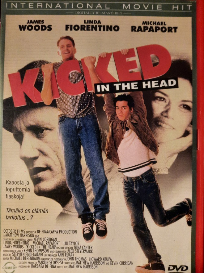 KICKED IN THE HEAD DVD (James Woods)