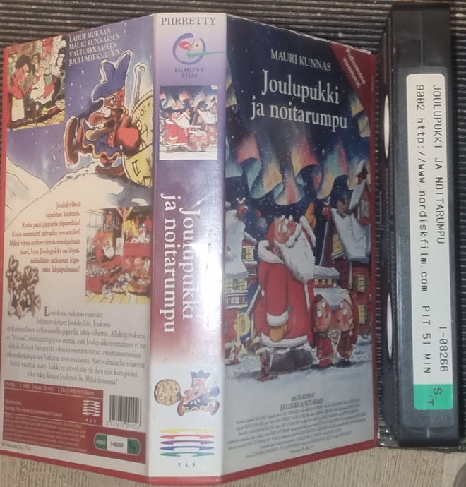 VHS Joulupukki ja noitarumpu