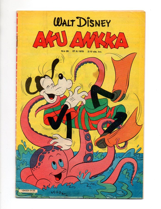 Walt Disney: Aku Ankka N:o 26 / 1979