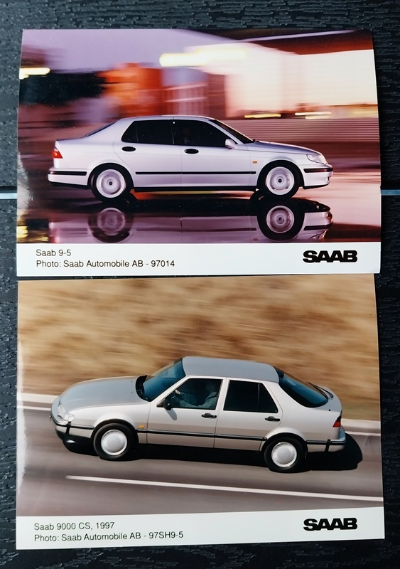 SAAB 9000 CS ja SAAB 9-5 Kuvat Saab Automobile AB