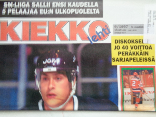 Kiekkolehti Nro 9/1997 (13.1)