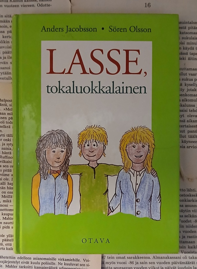 Jacobsson • Olsson - Lasse, tokaluokkalainen (sid.)