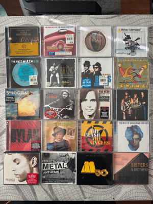 Cd levy paketti, käyttämättömiä