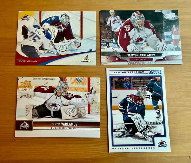 Semyon Varlamov - Colorado Avalanche - 4 korttia