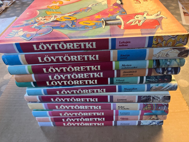 LÖYTÖRETKI KIRJASARJA 11 OSAA HYVÄT