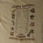 T-paita ,  Learn Swahili . Koko XL - pikkukuva 2