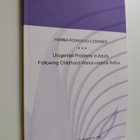 Hanna Roihuvuo-Leskinen : Urogenital Problems in Adults F... - pikkukuva 1