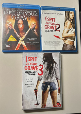 I Spit on Your Grave 1-3 BLU-RAY + DVD