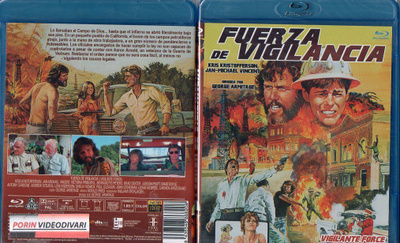 vigilante force (60 178) UUSI -sp- BLU-RAY kris kristoffer