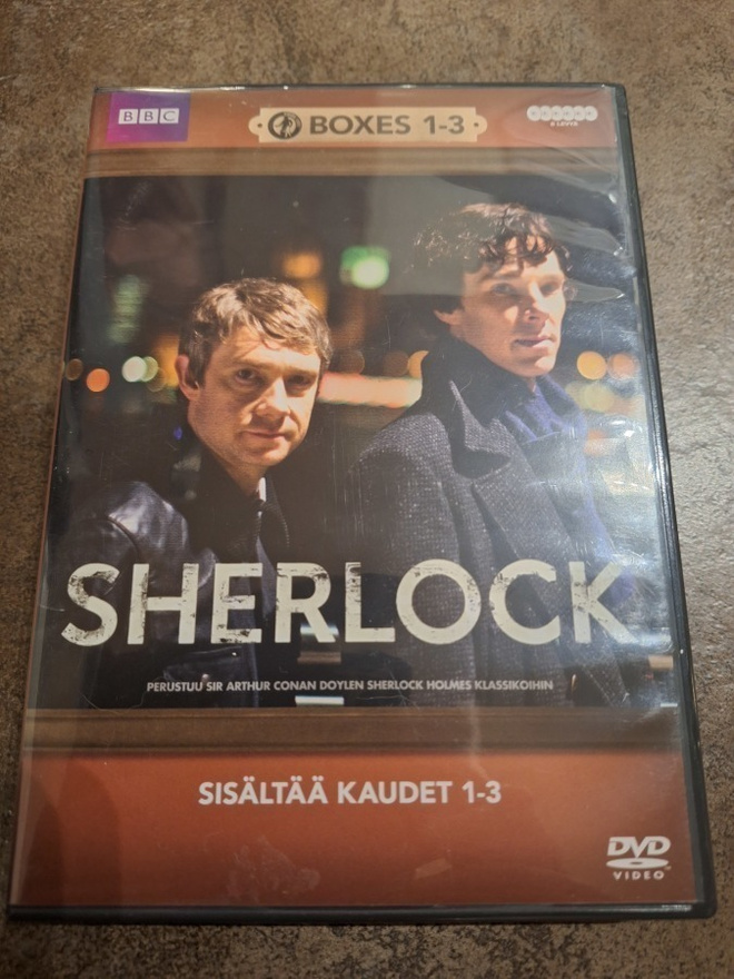 Sherlock-Kaudet 1-3 BOX (6-DVD)