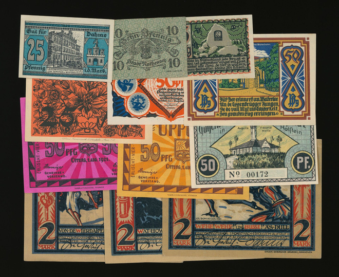 Saksa Notgeld 12 kpl, erä 19