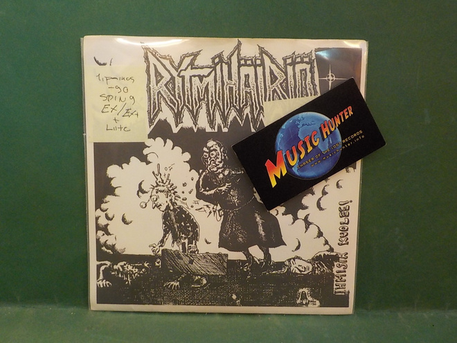 RYTMIHÄIRIÖ - IHMISIÄ KUOLEE! EX/EX+ -90 1. PAINOS 7" EP