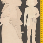Paperinukke tyttö 1940-luku - pikkukuva 3