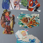 Kiiltokuva, vanhoja kiiltokuvia 1970-80 vaiheilta, n. 5 kpl - pikkukuva 1