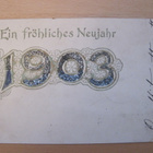 VANHA Postikortti Onnittelukortti 1903 - pikkukuva 1