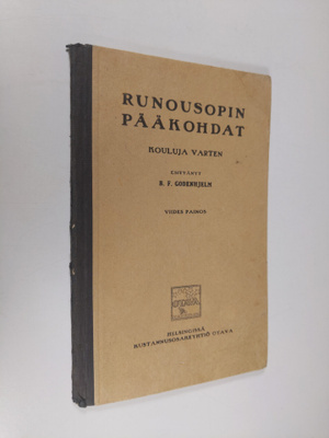 B. F. Godenhjelm : Runousopin pääkohdat : kouluja varten