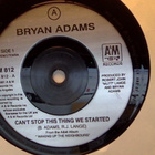 BRYAN ADAMS :: CAN'T STOP THIS THING WE STARTED : VINYYLI 7" - pikkukuva 3