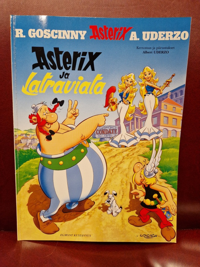 Asterix ja latravita 1 Painos