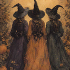 Halloween kolme noitaa - pikkukuva 1