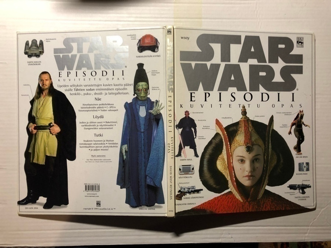 Star wars  Episodi 1 Pimeä uhka kuvitettu opas