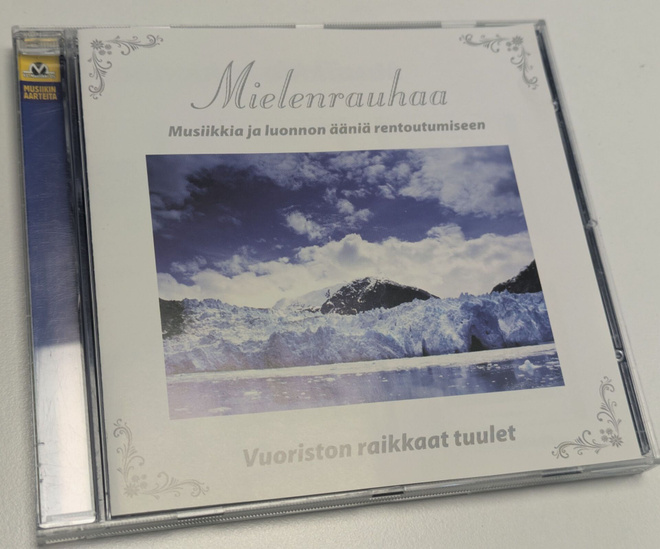Mielenrauhaa (CD) Vuoriston Raikkaat Tuulet KUIN UUSI!!
