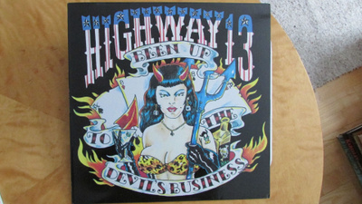 Highway 13 : Been Up To The Devil's Business Psychobilly LP