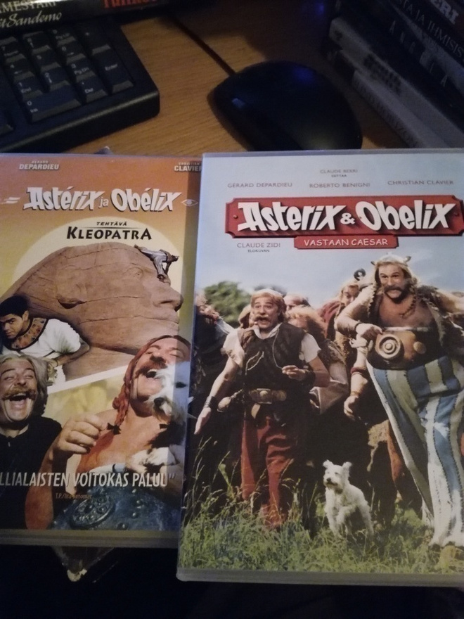 Asterix ja obelix 3 elokuvaa
