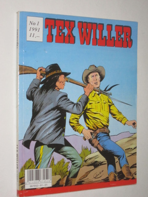 Tex Willer no 1 / 1991 - Intiaanipoliisi