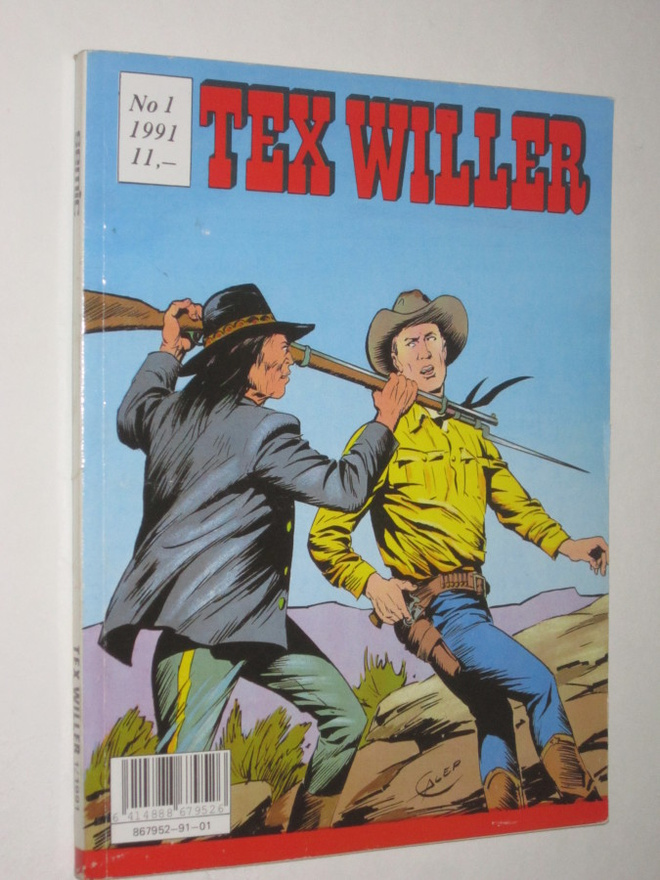Tex Willer no 1 / 1991 - Intiaanipoliisi
