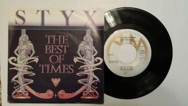 STYX The Best of Times 7" sinkku