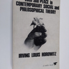 Irving Louis Horowitz : War and Peace in Contemporary Soc... - pikkukuva 1