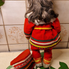 Vintage Tyttö Lapinnukke Dollytex Vihti Finland. - pikkukuva 5
