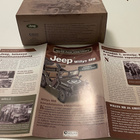 Jeep Willys MB kärryllä. Sotilas ajoneuvo. Pienoismalli - pikkukuva 4