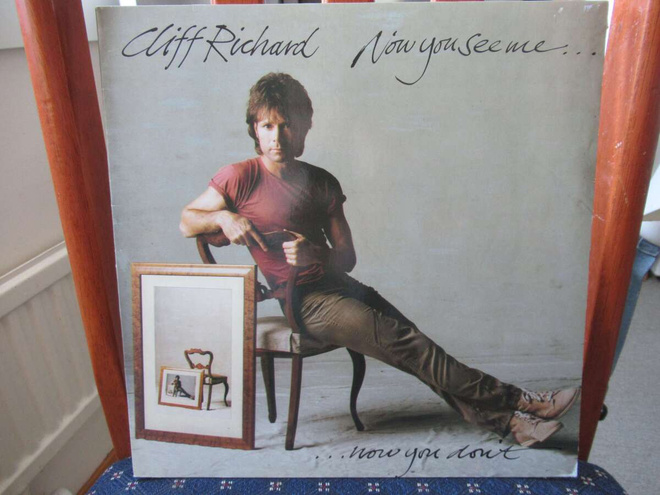 CLIFF RICHARD - NOW YOU SEE ME, NO YOU DON'T LP