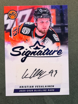 KRISTIAN VESALAINEN HPK RARE SIGNATURE /20