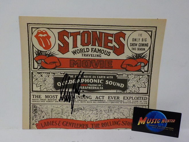 ROLLING STONES  WORLD FAMOUS.. JULISTE + MICK TAYLOR NIMMARI