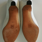 Vintagea, italialaiset, valkoiset avokkaat, koko 38 - pikkukuva 4