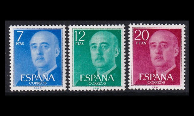 Espanja 2120-2 ** Käyttösarja Franco (1974)