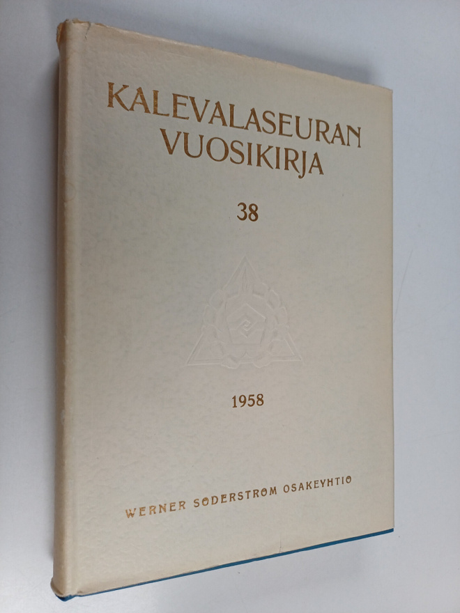 Kalevalaseuran vuosikirja 38