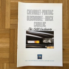 Esite GM Exclusives 1988: mm. Caprice, Bonneville, Electra - pikkukuva 1
