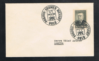 1952  Oulu - P-Suomen messut 28.9.