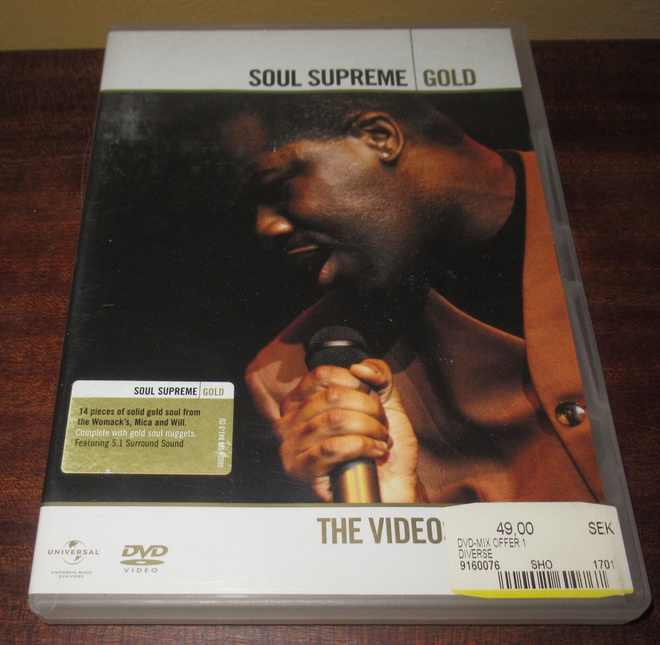 Soul Supreme Gold dvd musiikki