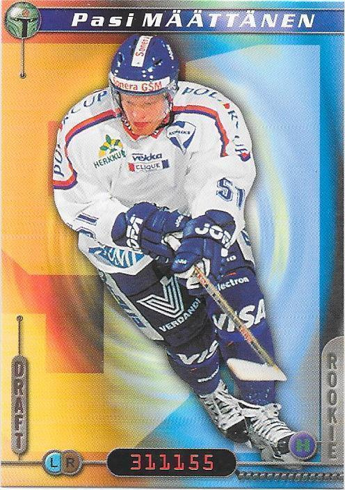 2000-01 CardSet #270 Pasi Määttänen HPK