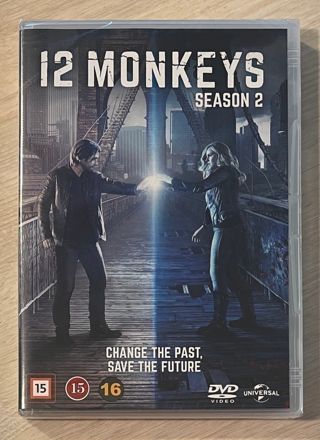 12 apinaa: Kausi 2 (2016) 3DVD (UUSI)