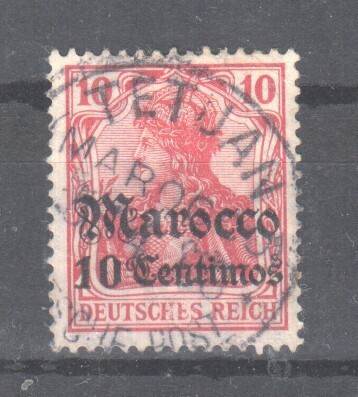 Saksan posti Marokossa Mi 36