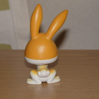 LITTLEST PET SHOP valko-oranssi PUPU, KANI #75 - pikkukuva 3