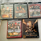 Pirates of the Caribbean 1-4 4k bluray + 5 bluray steelbook - pikkukuva 1